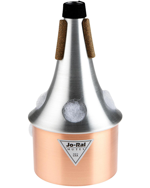 Jo-Ral 4C Aluminum/Copper Trumpet Bucket Mute Standard